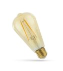 ŻARÓWKA FILAMENT E-27 4,9W ST58 CIEPŁA BIAŁA SP RETRO