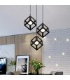 LAMPA LOFT SWEDEN 3 X E27 KWADRAT MOCOWANIE OKRĄGŁE