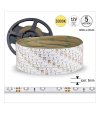 TAŚMA 60LED 12V/DC 335 /5mb/ 3000K 6-7LM 4,8W 5mm BOCZNA