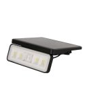 LAMPA LED SOLARNA PIR 4000K 1000LM CZARNA