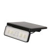 LAMPA LED SOLARNA PIR 4000K 1000LM CZARNA