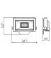 NAŚWIETLACZ DAISY BETA 50W 4000K 5500lm IP65