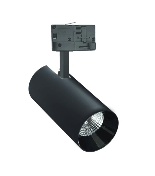 LAMPA ANDROMEDA CZARNA LED 25W 3F CIEPŁA BIAŁA 36-60st