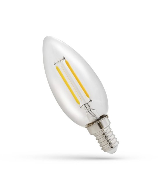 ŻARÓWKA FILAMENT E-14 5,5W 740LM ŚWIECZKA NEUTRALNA SP