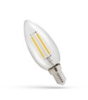 ŻARÓWKA FILAMENT E-14 5,5W 740LM ŚWIECZKA NEUTRALNA SP