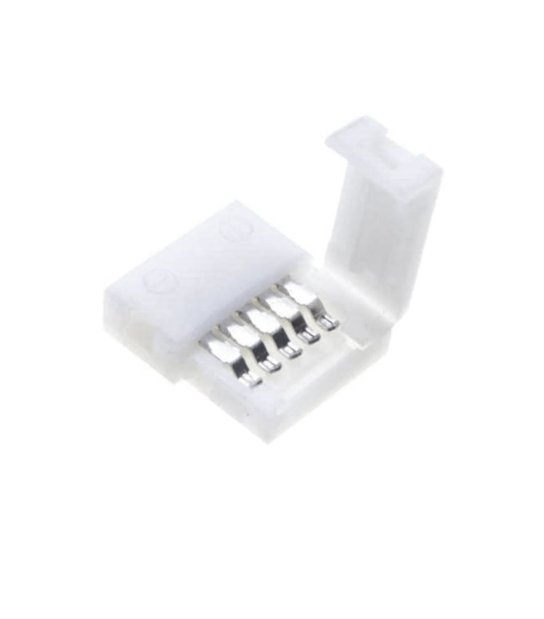 ZŁĄCZKA DO LED ZATRZASK 12mm RGBW