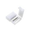 ZŁĄCZKA DO LED ZATRZASK 12mm RGBW