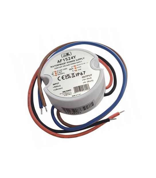 KOMPONENT ZASIL 15W 24V/DC IP67 DO PUSZKI AF1524Y BIAŁY