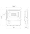 NAŚWIETLACZ LED 20W 4000K 2000lm PHOTON LD