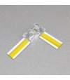 ZŁĄCZKA DO LED TAŚMA COB 8MM KĄTOWA PROSTA