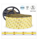 TAŚMA COB 320LED/mb 6W/mb. rol.5mb 6000K IP20 12V/DC