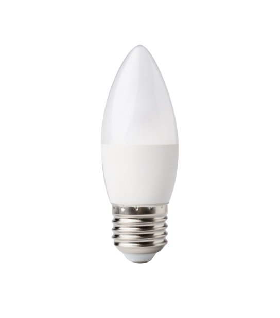 ŻARÓWKA E-27 10W 6500K ŚWIECZKA 900lm EC