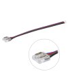 ZŁĄCZKA DO LED TAŚMA COB RGBW 12mm KABEL JEDNOSTRONNA