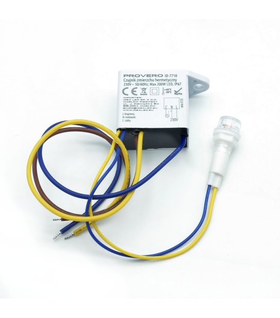 CZUJNIK ZMIERZCHOWY HERMETYCZNY 200W LED IP67