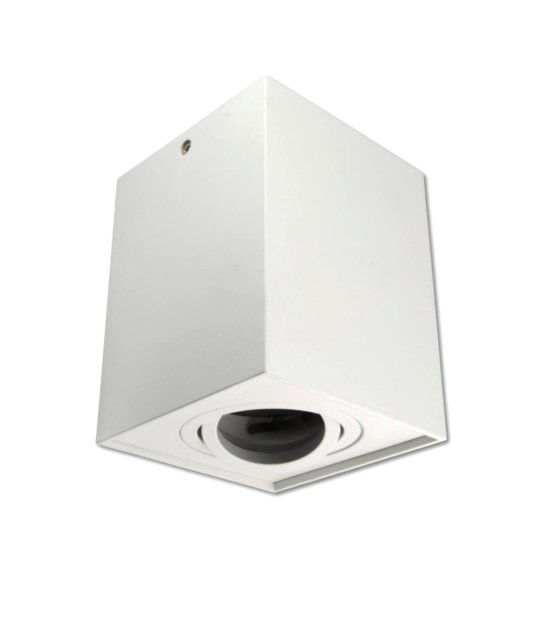 LAMPA TUBA NATYNK. KWADRAT RUCH. BIAŁA wys.125mm MAGNUS 502