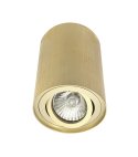 LAMPA TUBA NATYNK. OKRĄGŁA RUCH. ZŁOTA wys.115mm bez gniazda