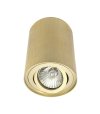 LAMPA TUBA NATYNK. OKRĄGŁA RUCH. ZŁOTA wys.115mm bez gniazda