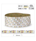 TAŚMA ROL.120LED 12V/DC 2835 IP20 3000K 24W/mb 20-22LM