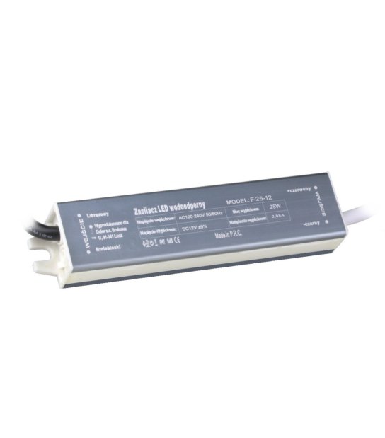 KOMPONENT ZASIL 25W 12V/DC IP67 BRILLO