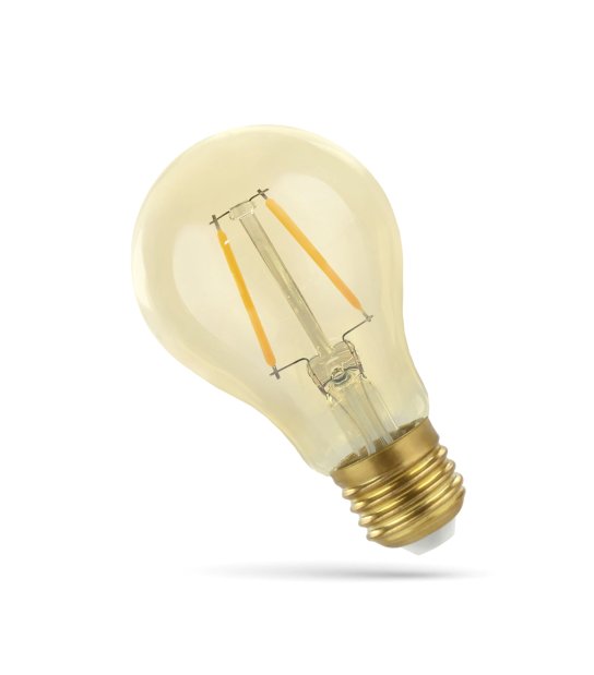 ŻARÓWKA FILAMENT E-27 2W 210LM CIEPŁA BIAŁA RETRO