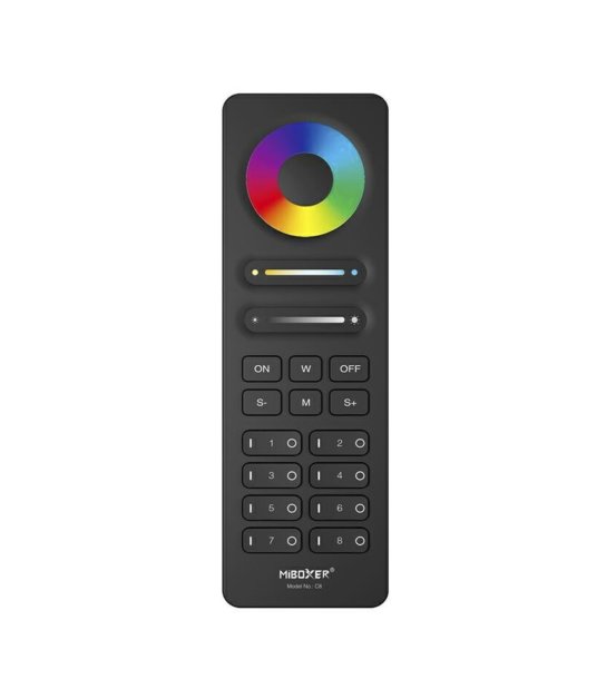 PILOT C8 RGB+CCT 8-Stref 2.4G RF Profesjonalny Pilot LED