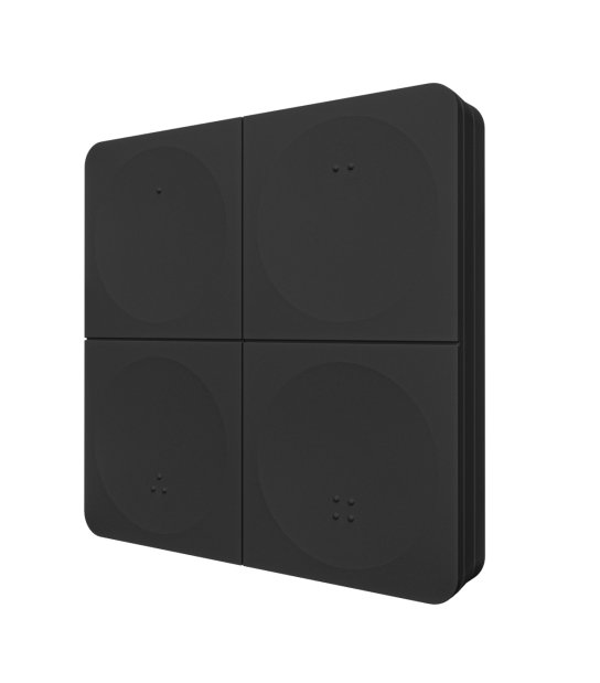 PILOT LED PANEL NAŚCIENNY MONO/CCT K4 CZARNY 4-STREFY