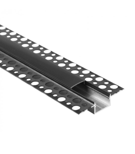 PROFIL TYP GK PODTYNKOWY CZARNY Z KLOSZEM CZARNYM 2MB