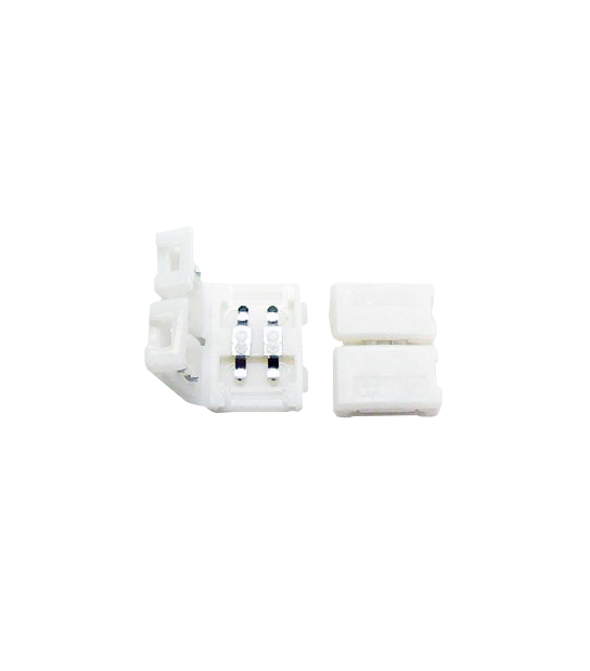 ZŁĄCZKA DO LED TYP ZATRZASK 8mm prosta