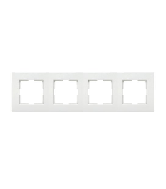 KARRE RAMKA 4-KRONTA BIAŁA