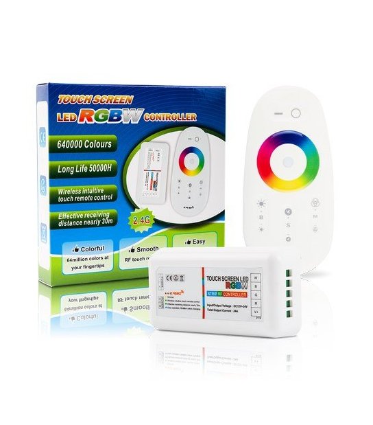 ZESTAW PILOT + KONTROLER LED RGBW 10A MILIGHT FUT027