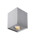 LAMPA TUBA CHLOE GU10 KWADRAT SREBRNA REGULOWANA