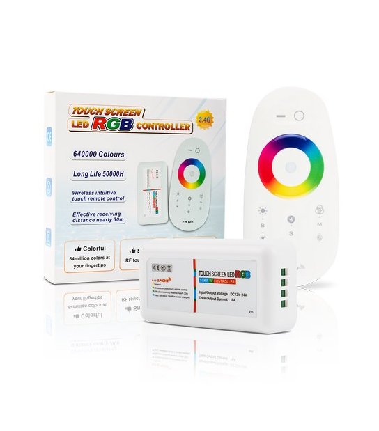 ZESTAW PILOT + KONTROLER LED RGB 10A MILIGHT FUT025