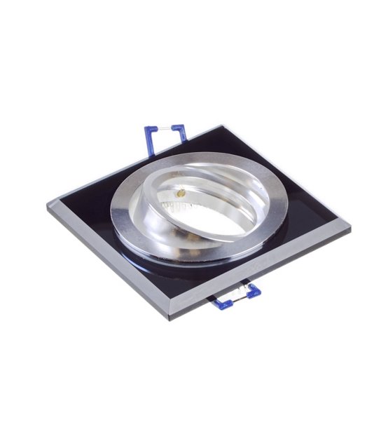 OPRAWA SUFIT. SZKLANA KWADRAT CZARNA RUCHOMA WL-1037