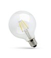 ŻARÓWKA FILAMENT E-27 8W 1000LM CIEPŁA BIAŁA GLOB 125X175mm