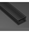 KLOSZ DO PROFILU A/B/C/D/Z/Y PMMA CZARNY 1M