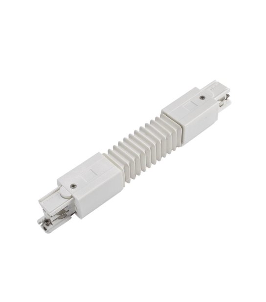 ŁĄCZNIK BRILLO SZYNOWY -RUCHOMY -BIAŁY 3 FAZY