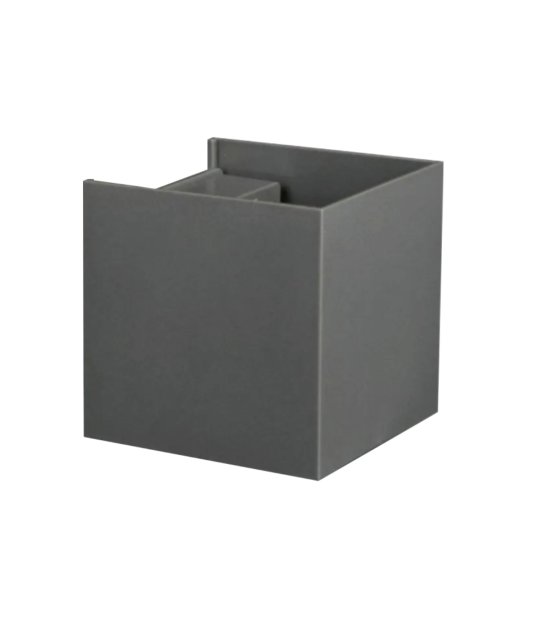 OPRAWA KINKIET 2x3W 4000K SZARA REGULOWANA IP54 LD