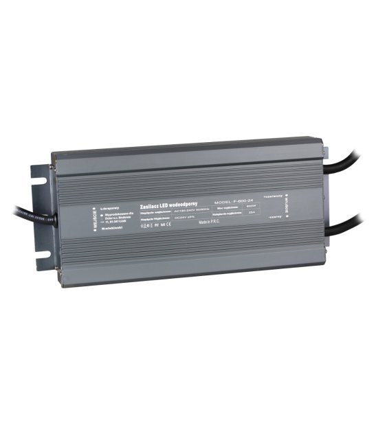 KOMPONENT ZASIL 600W 24V/DC IP67 F-600-24V BRILLO