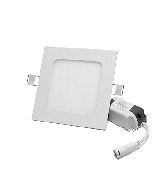 PANEL 6W KWADRAT 3000K R.MET DM