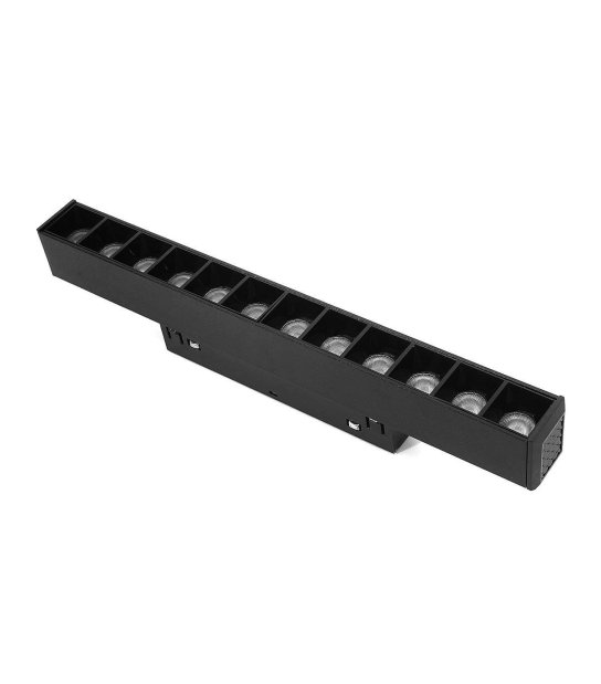 LAMPA Z DIODAMI DO SZYN MAGNETYCZNYCH 12W 4000K CZARNA DDCX-