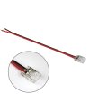 ZŁĄCZKA DO LED TAŚMA COB 8mm KABEL JEDNOSTRONNA