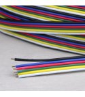 KABEL DO TAŚMY LED RGB+CCT 6X0,35