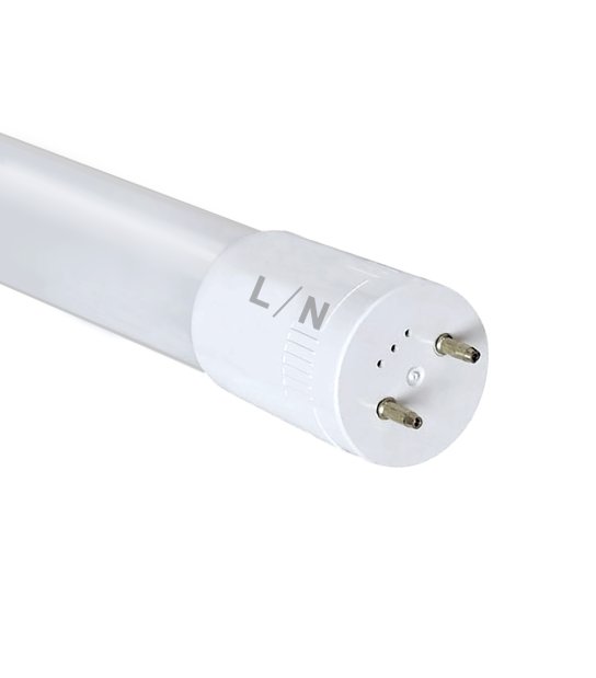 ŚWIETLÓWKA T8-SZKŁO 9W 60CM 1220lm 4000K JEDNOSTRONNE ZASILA