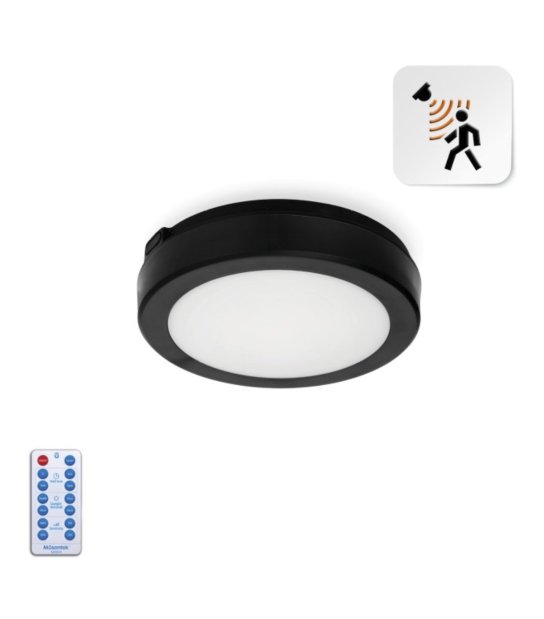 PLAFON LED NAIROS G2 12W 3CCT IP65 czarny okrągły