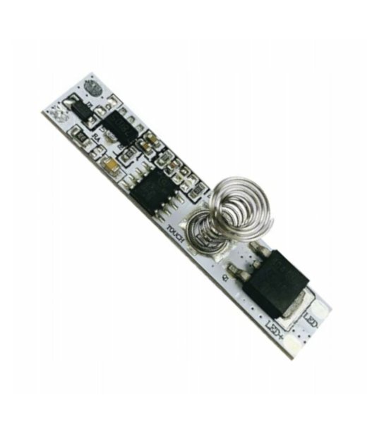 WŁĄCZNIK DOTYKOWY DO PROFILI 12V 6A wysoka sprężynka