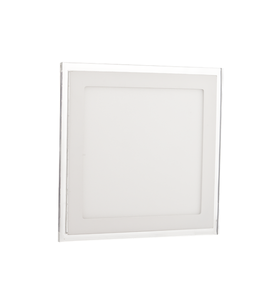 PANEL 24W KWADRAT BIAŁY/ZIELONY SZKŁO