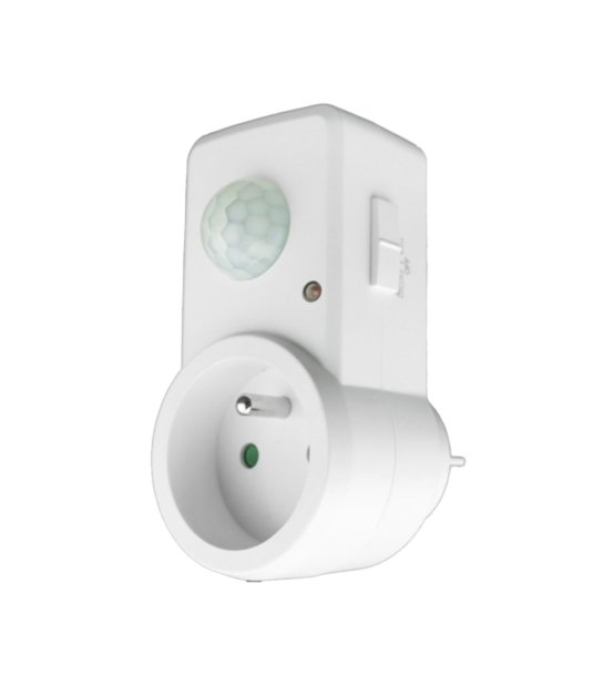CZUJNIK RUCHU PIR DO GNIAZDKA BIAŁY CP-10B