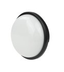 PLAFON 15W 4000K OKRĄGŁY CZARNY 1350 LM