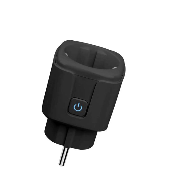 GNIAZDO INTELIGENTNE WiFi 230V TUYA SWE01 CZARNE