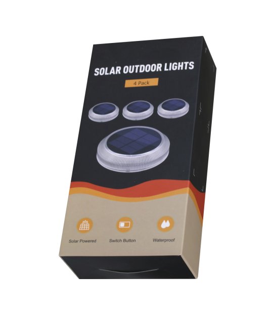 PANEL SOLARNY OKRĄGŁY 30lm ZESTAW 4SZT